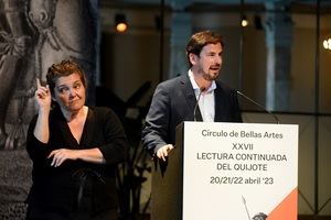 Rafael Cadenas inaugura la Lectura Continuada del Quijote