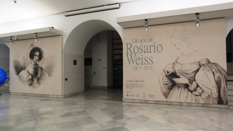 Dibujos de Rosario Weiss se exponen en la Biblioteca Nacional de España (BNE)