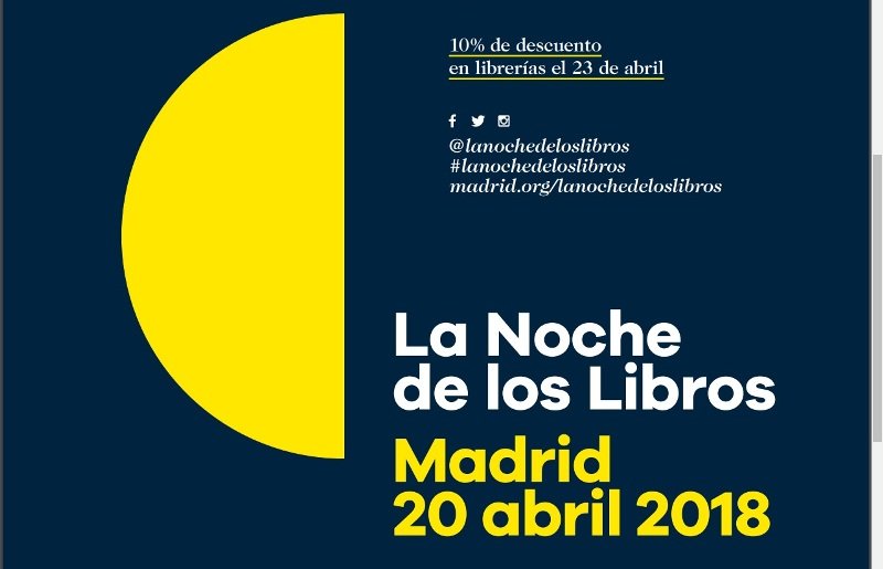 Muñoz Molina, Almudena Grandes, James Rhodes y Philip Pullman en La Noche de los Libros 2018 