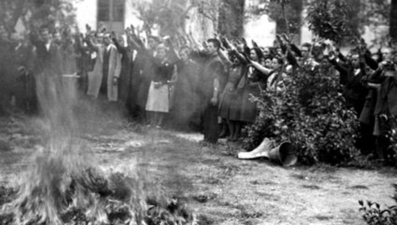 El “bibliocausto” del 30 de abril de 1939 en Madrid