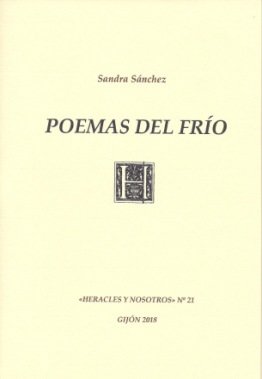 Sandra Sánchez publica su segundo libro: “Poemas del frío”