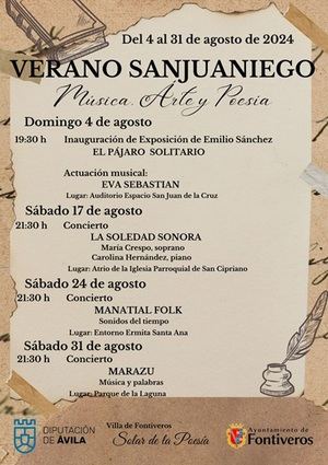 Comienza la programación del Villa de Fontiveros, solar de la poesía en el municipio morañego