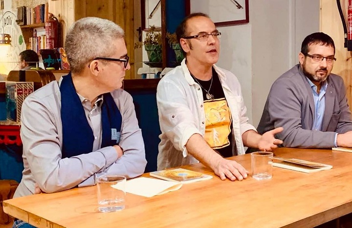 Toni Alcolea, César Márquez y José Antonio Olmedo