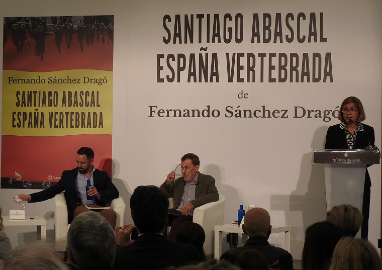 Santiago Abascal y Fernando Sánchez Dragó