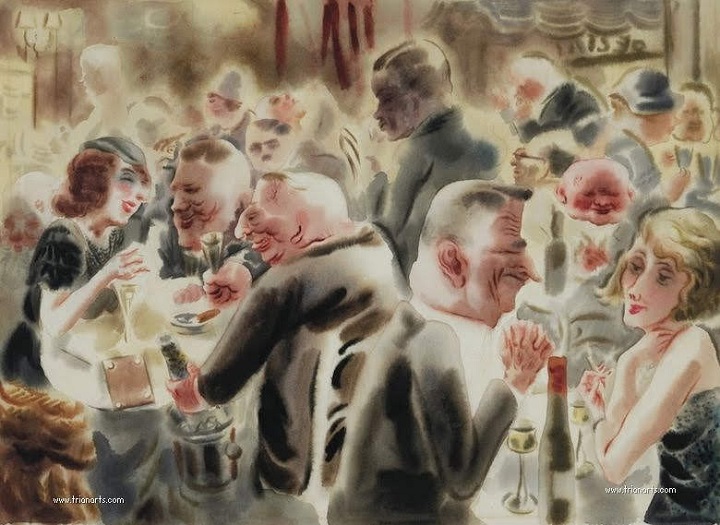 Pintura de Georg Grosz
