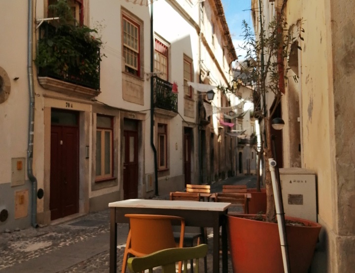 Las intrincadas calles de Coimbra