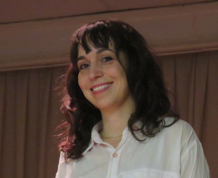 La joven autora Julia Sabina