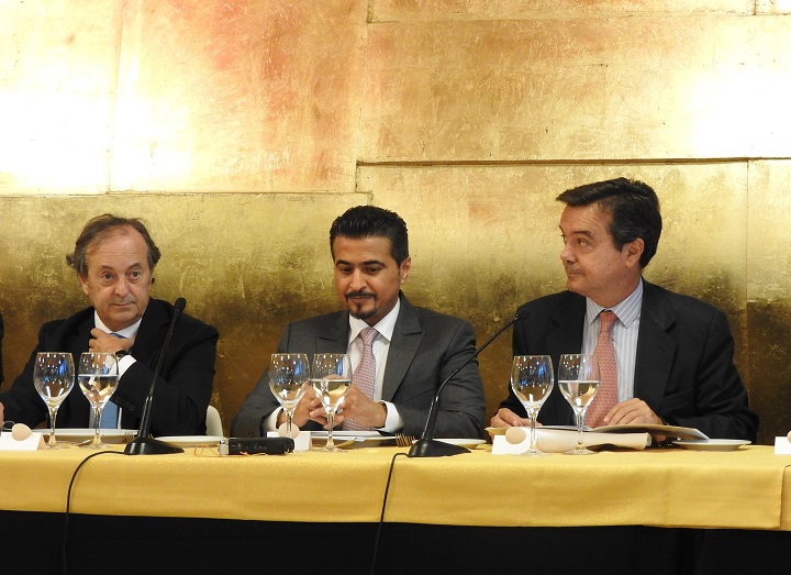 Miguel Barrero, Ahmed Al Ameri y Eduardo López-Puertas
