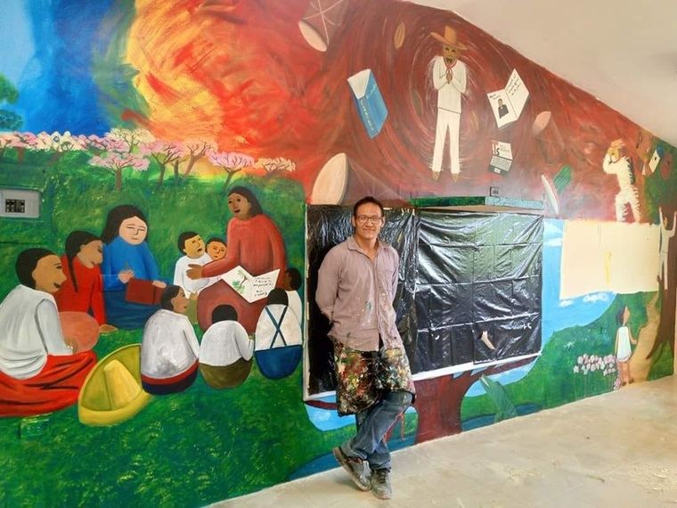 Miguel Colomé en Mural