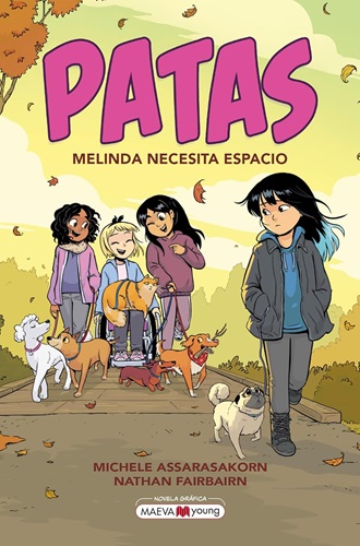 Patas. Melinda necesita espacio