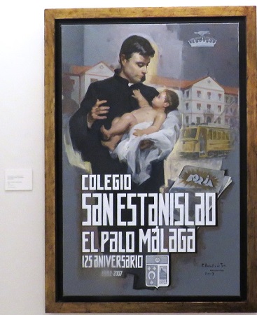 Cartel del 125 aniversario del Colegio San Estanislao de Kostka. 2007