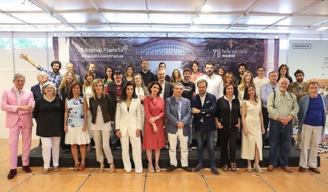 38 escritores de la Editorial Planeta en la Feria del Libro de Madrid