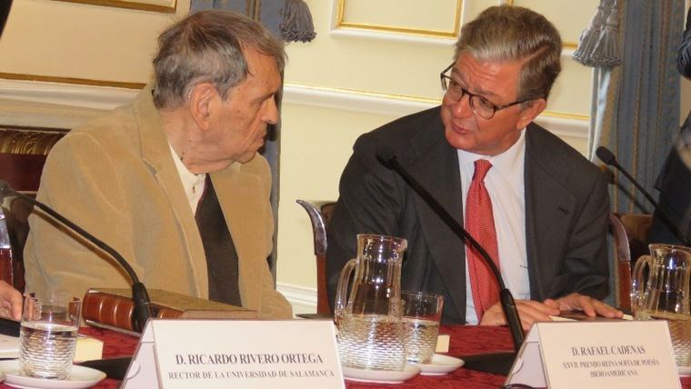 Rafael Cadenas y Alfredo Pérez de Armiñán