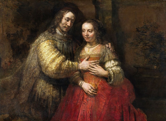 La novia judía, c. 1665