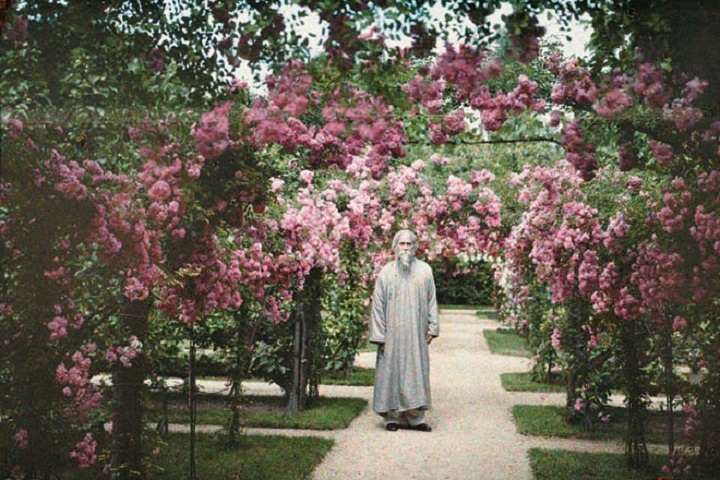 Tagore en 1921 en Paris