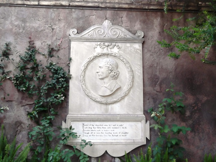 Tumba de John Keats en Roma
