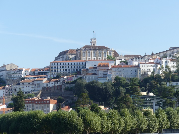 Vista general de la ciudad de Coimbra