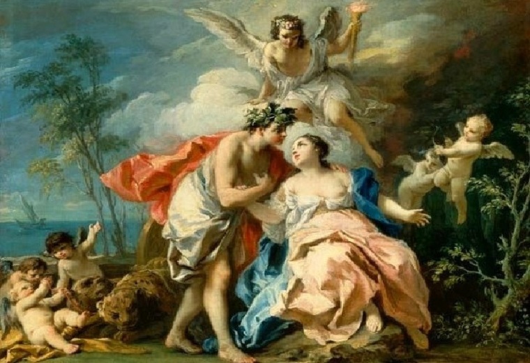 Dionisio y Ariadna