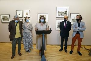 La Diputación de Málaga acoge una exposición que recorre la vida y los escenarios de Benito Pérez Galdós