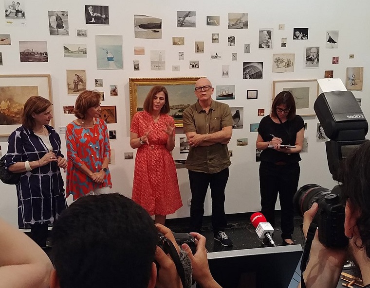 Inauguración de la exposición Patrick Pound: Fotografía y Aire