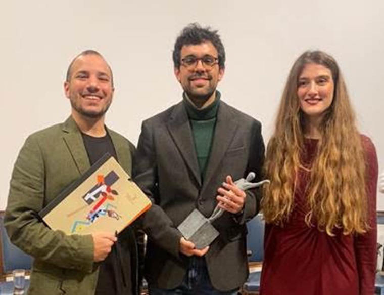 Marcos Nogales, Juan Herrero y María Fernández Abril