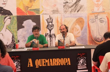 Luis Sepúlveda y Alfonso Mateo-Sagasta