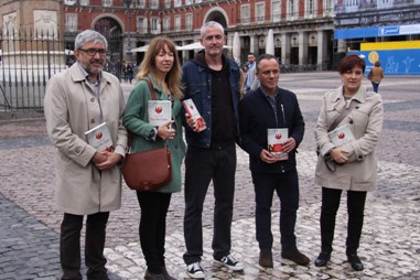 Fernando López Ruig , Pilar Nadal, José Ángel Mañas, Javier Gutiérrez y Ángeles Aguilera