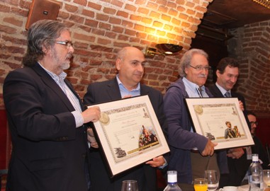 Ramón Pernas, José Luis Hernández Garvi, Miguel Ángel de Uña y José Antonio Fossati