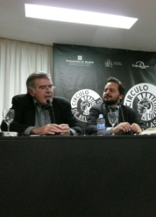 Javier Velasco Oliaga y David Felipe Arranz en pleno debate