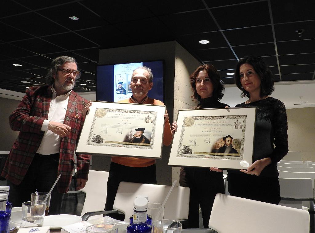 Se presentan las obras ganadoras del XIII Premio Algaba de Biografía, Autobiografía, Memorias e Investigaciones Históricas