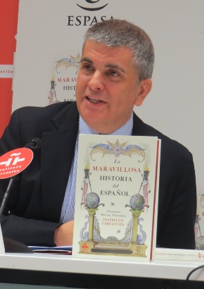 Francisco Moreno, autor de “La maravillosa historia del español”