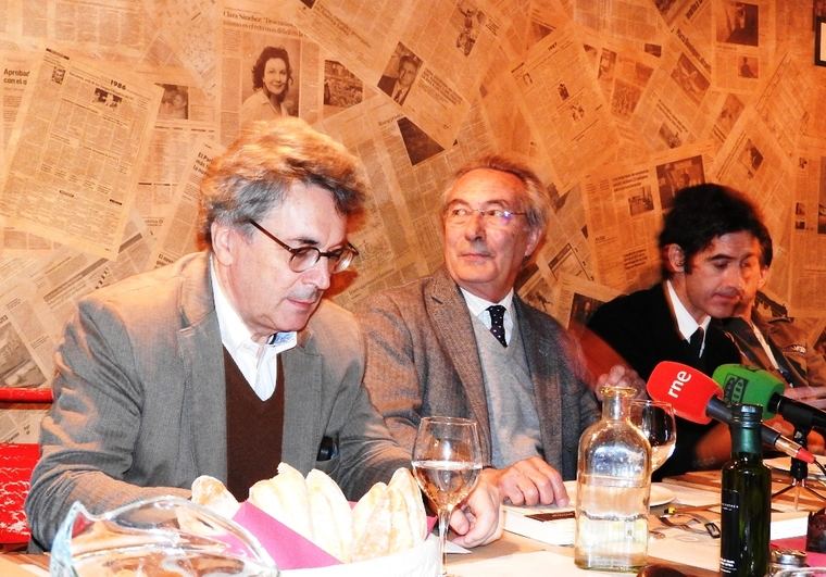 Andrés Trapiello, Jacobo Cortines y Nacho Garmendia