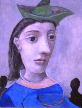 Mujer son sombrero verde, 1939. Pablo Picasso