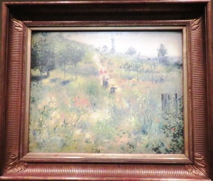 Sendero entre la hierba, ca. 1875. Pierre- Auguste Renoir