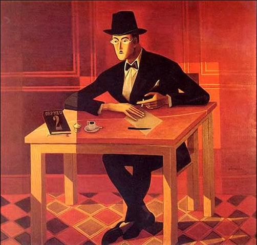 Fernando Pessoa, su estilográfica, un cigarrillo y una taza de café: la intrahistoria de su retrato más conocido