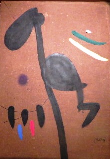 Mujer, pájaro, 1976. Joan Miró