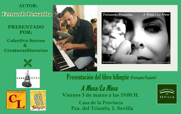 Presentación de 'A musa/La musa', del autor portugués Fernando Pessanha en Sevilla