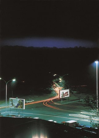 Piazza Pugliese, de la serie Generic Night Cities, 1992