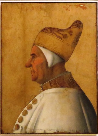Retrato del dux Giovanni Mocenigo, hacía 1478- 1483. Gentile Bellini