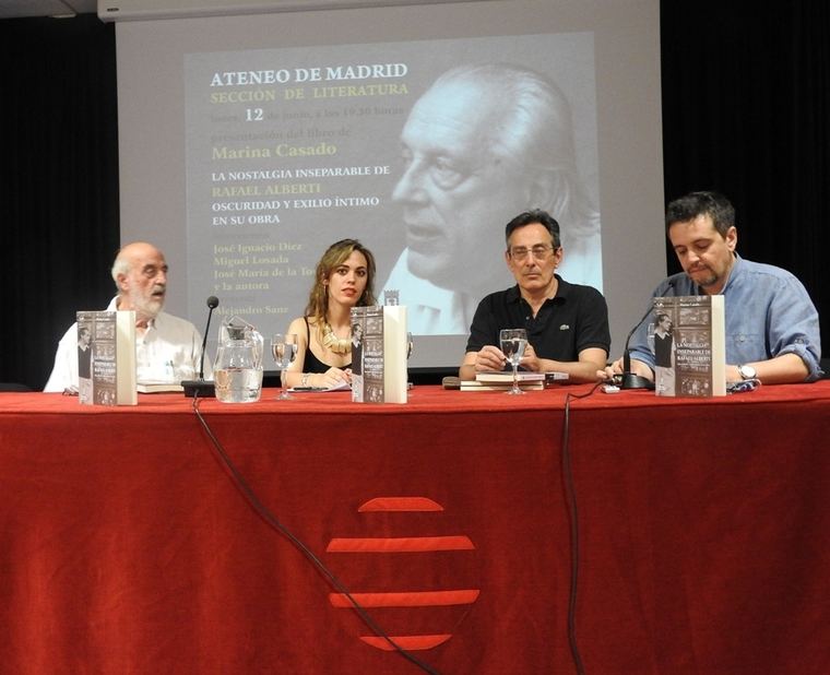 José María de la Torre, Marina Casado, José Ignacio Díez y Alejandro Sanz